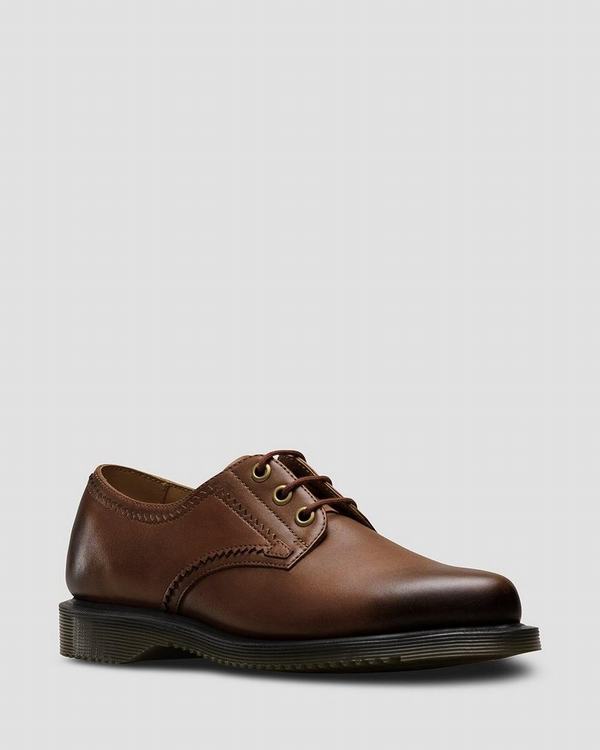 Dr Martens Dámské Polobotky Trulia Temperley Hnědé, CZ-274860